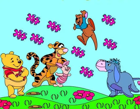 Juego de pintar a Winnie The Pooh | Juegos