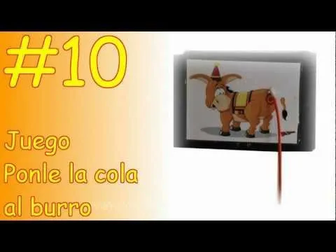 Juego de ponerle la cola al burro para imprimir - Imagui