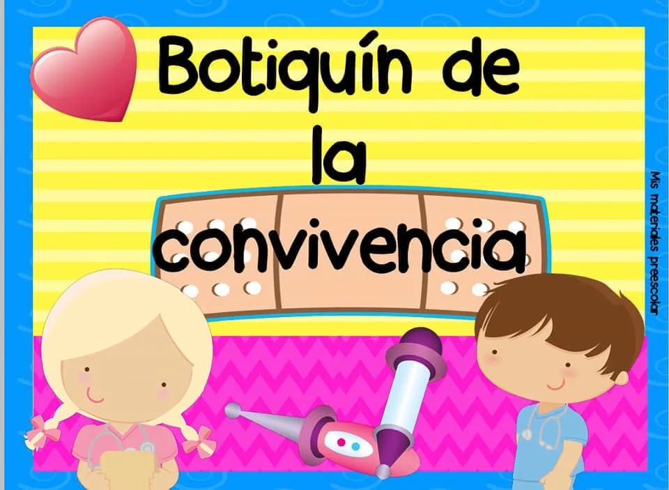 Juego Resolución de Conflictos - Botiquín de Convivencia | Materiales Educativos para Maestras Juego Resolución de Conflictos - Botiquín de Convivencia | Materiales Educativos para Maestras