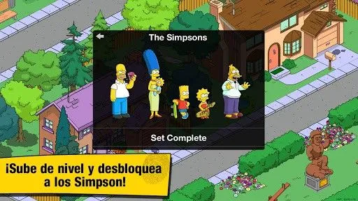 Juego de Los Simpson para Android: Los Simpson Springfield - Android