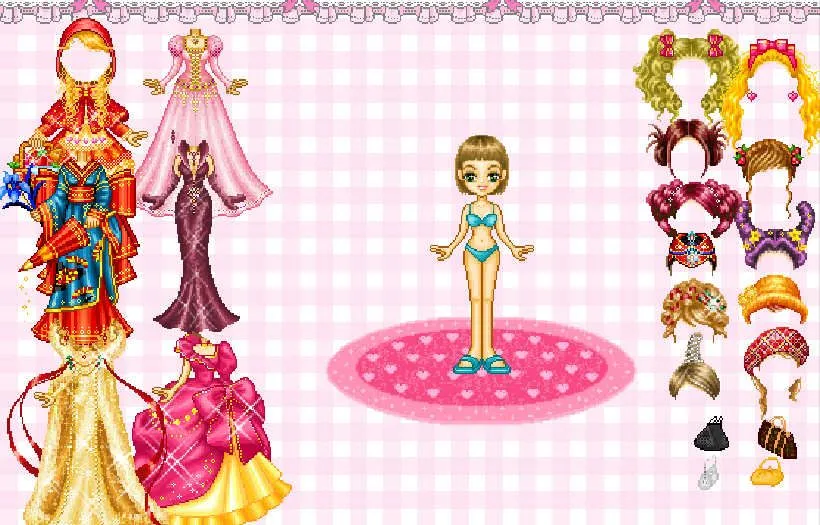 Juego para vestir a la muñeca bonita | Juegos