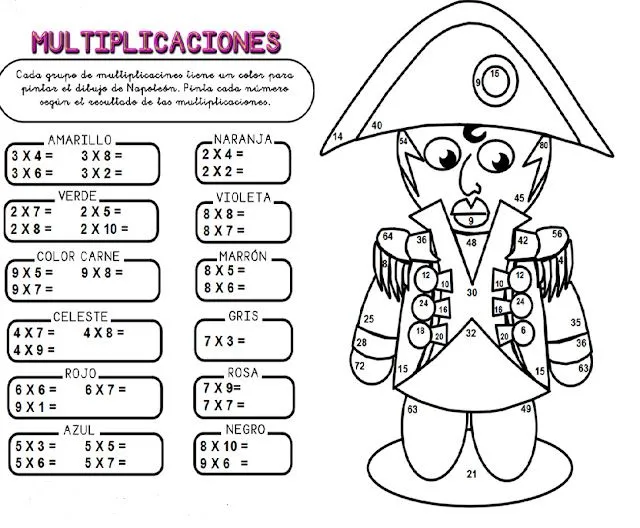 actividades de matemáticas para tercer grado ~ Tu DIOS yo ...