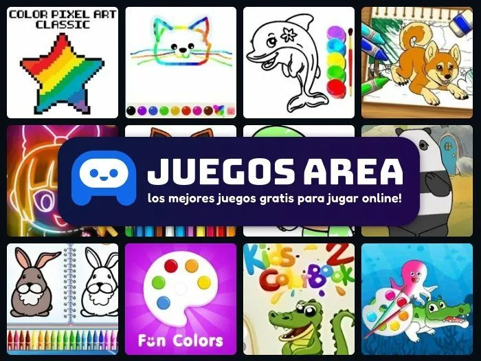 Juegos de Animales para Colorear - Juega gratis online en JuegosArea.com Juegos de Animales para Colorear - Juega gratis online en JuegosArea.com