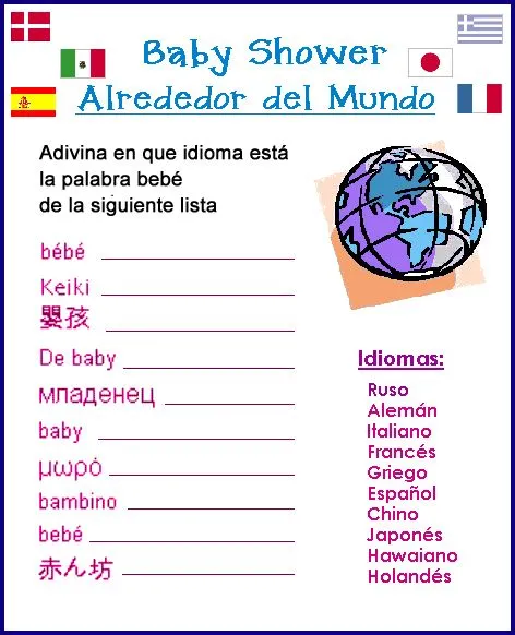 Juegos para baby shower: Entretenidas ideas - Facemama.com Juegos para baby shower: Entretenidas ideas - Facemama.com