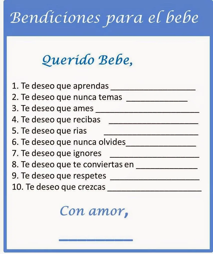 Juegos para el Baby Shower para imprimir Gratis | Kit De Imagenes ...
