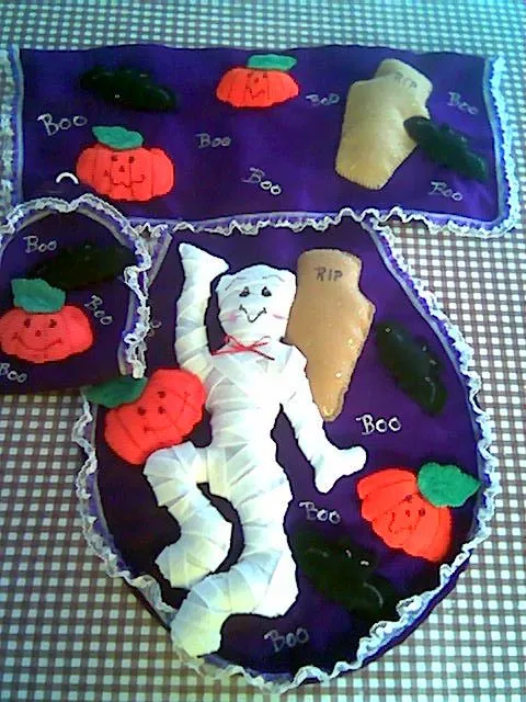 Juegos de baño de Halloween de fieltro con moldes - Imagui Juegos de baño de Halloween de fieltro con moldes - Imagui