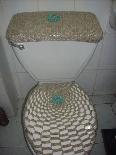Juego de baño tejido a crochet | Flickr - Photo Sharing!