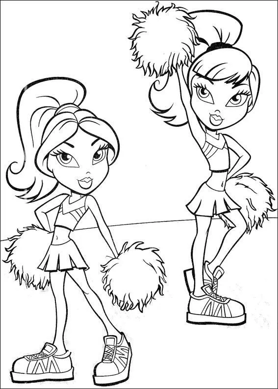 Bratz para colorear e imprimir - Imagui