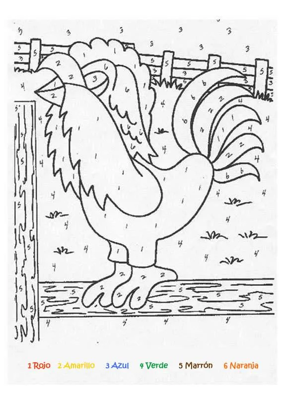 Juegos de colorear animales juego de pintar gallo juego online ... Juegos de colorear animales juego de pintar gallo juego online ...