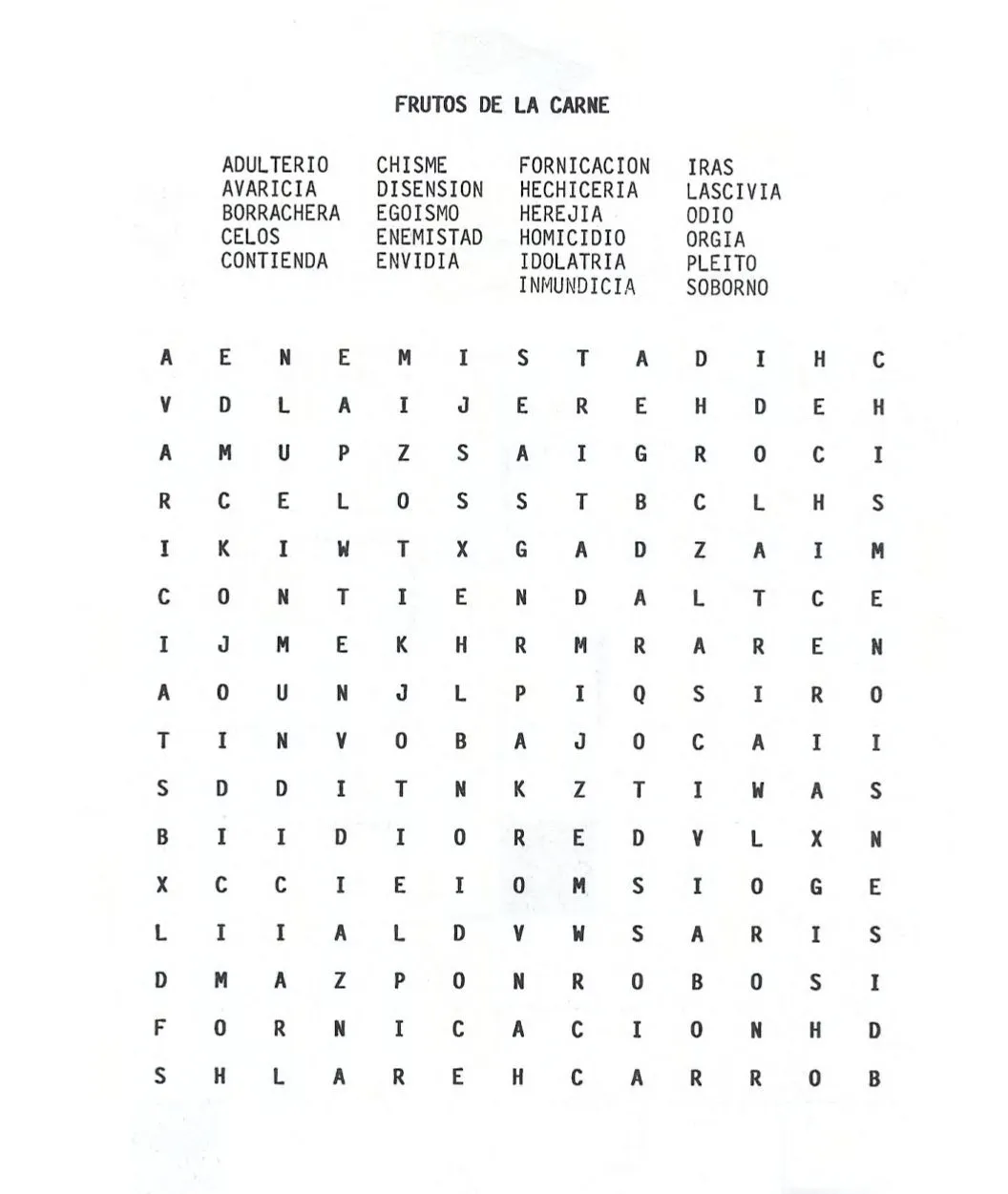 Juegos Cristianos, Bibliograma – Anunciando el Evangelio .com Juegos Cristianos, Bibliograma – Anunciando el Evangelio .com