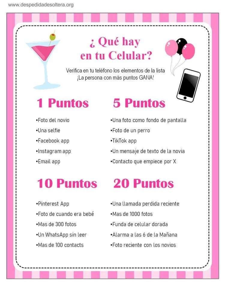 Juegos de despedida - Etsy México