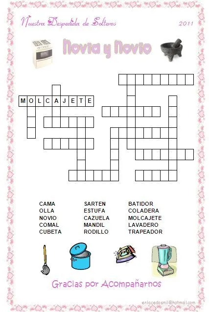 Juegos De Despedida Soltera Para Imprimir Brindamos | Te de cocina ... Juegos De Despedida Soltera Para Imprimir Brindamos | Te de cocina ...