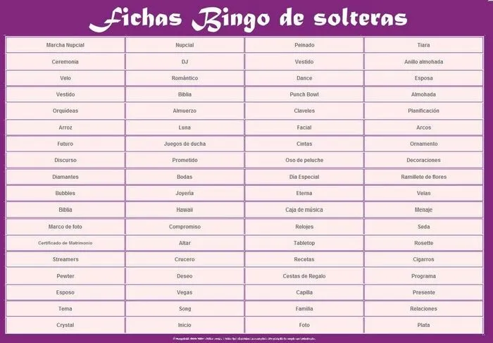 Juegos para la despedida de soltera - Manualidades - Foro Bodas.net