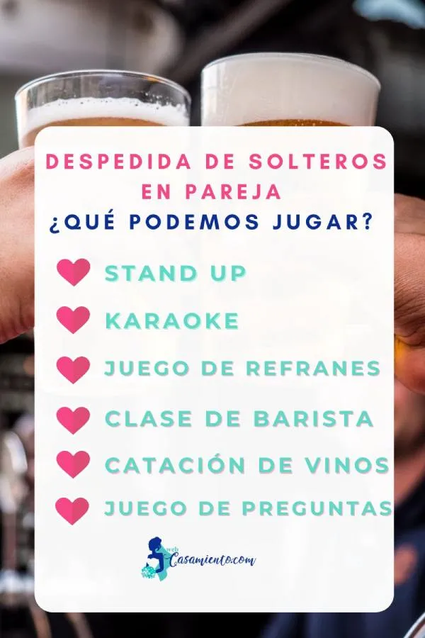 Juegos para despedida de solteros en pareja: 22 ideas originales