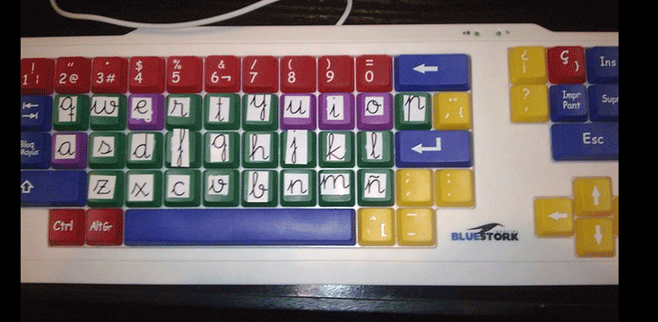 JUEGOS EDUCATIVOS PIPO: TECLADOS ESPECIALES - Lectoescritura