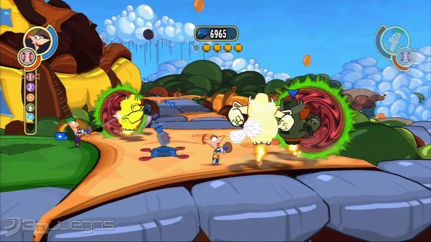 Phineas y Ferb - Imágenes juego PSP - 3DJuegos Phineas y Ferb - Imágenes juego PSP - 3DJuegos