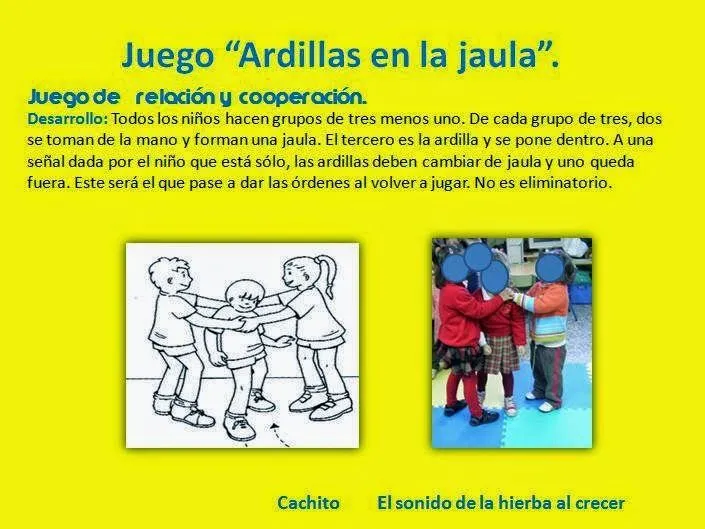 Juegos para fomentar valores :El sonido de la hierba al crecer