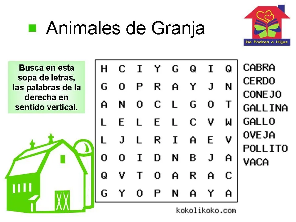 Juegos de letras para preescolares