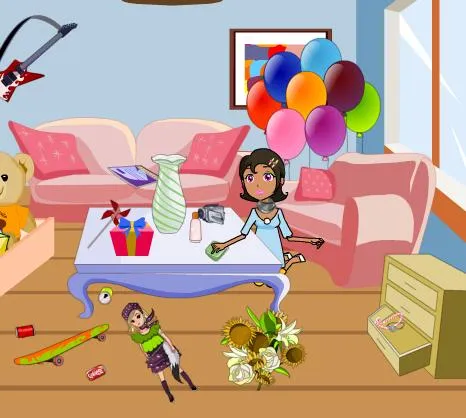 Juegos de limpiar la casa ~ Juega con Teté
