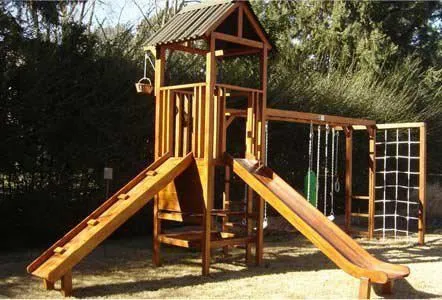 Juegos de Madera para jardin - Morgan SC Mangrullo de 1.50m x 1.50 ...