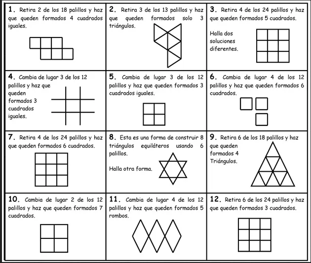 Juegos de matemáticas para pensar - Imagui