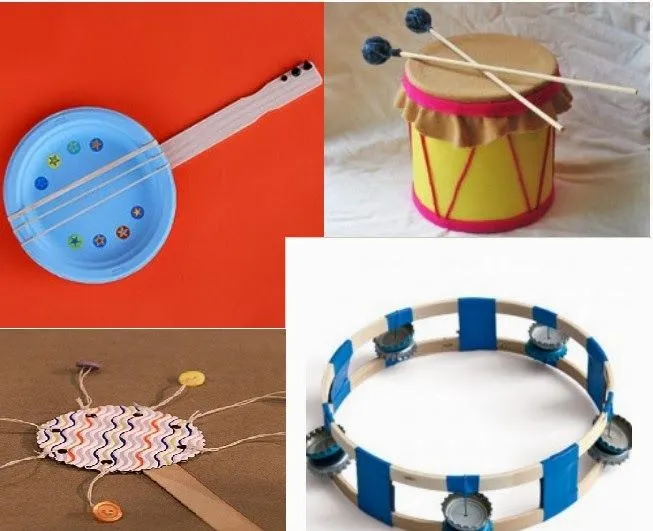 Juegos Musicales: Más de 20 ideas para hacer instrumentos ... Juegos Musicales: Más de 20 ideas para hacer instrumentos ...