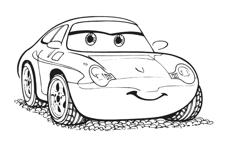 Juegos y Novedades de Disney: Dibujos de Cars para imprimir y colorear