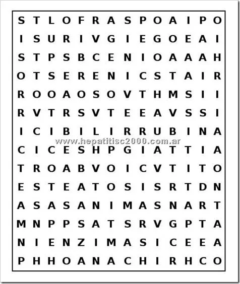 Juegos, palabras y hepatitis - Hepatitis A, B, C Juegos, palabras y hepatitis - Hepatitis A, B, C