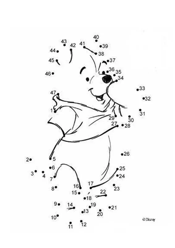 Juegos de puntos WINNIE POOH : 11 juegos de unir puntos de winnie ... Juegos de puntos WINNIE POOH : 11 juegos de unir puntos de winnie ...