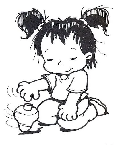 Juegos tradicionales venezolanos para colorear - Imagui