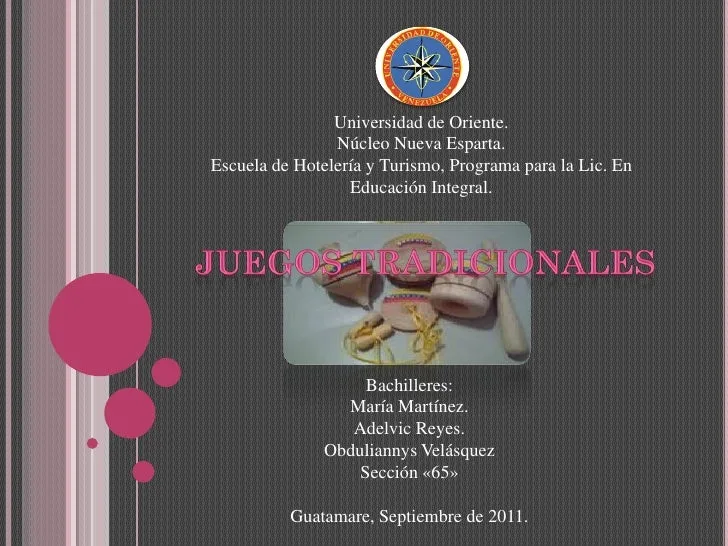 Juegos Tradicionales de Venezuela