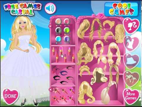Juegos de vestir a Barbie - YouTube