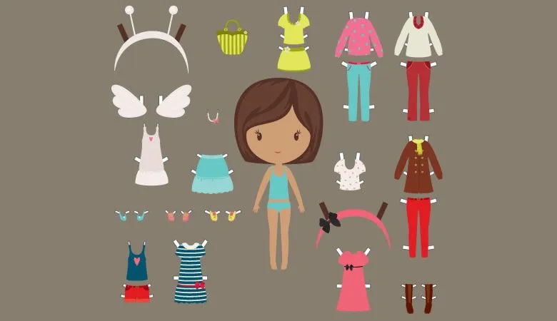 Muñecas animada para vestir - Imagui
