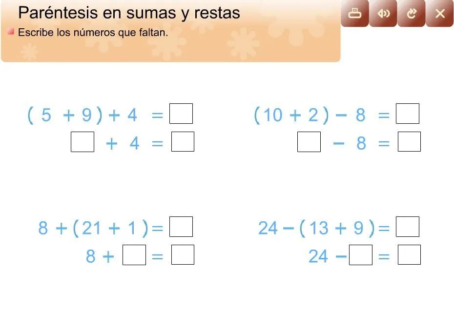 Sumas y restas combinadas | Dragones y princesas al cole
