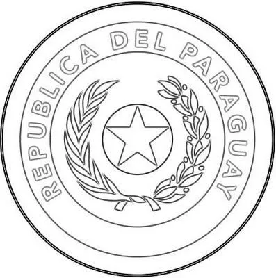 Jugar y colorear: colorear Paraguay