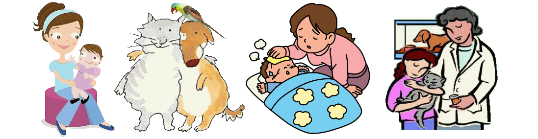 Dibujo de animales cuidan a los niños - Imagui Dibujo de animales cuidan a los niños - Imagui