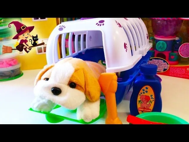 Juguete de Transportin para Perros | Perritos de peluche - YouTube Juguete de Transportin para Perros | Perritos de peluche - YouTube