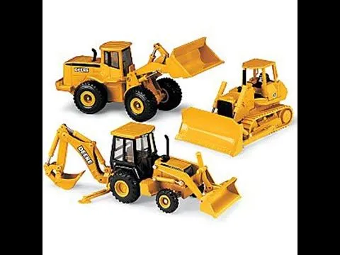 Juguetes Camiones De Construcción, Dibujos Animados Para Los Niños ...