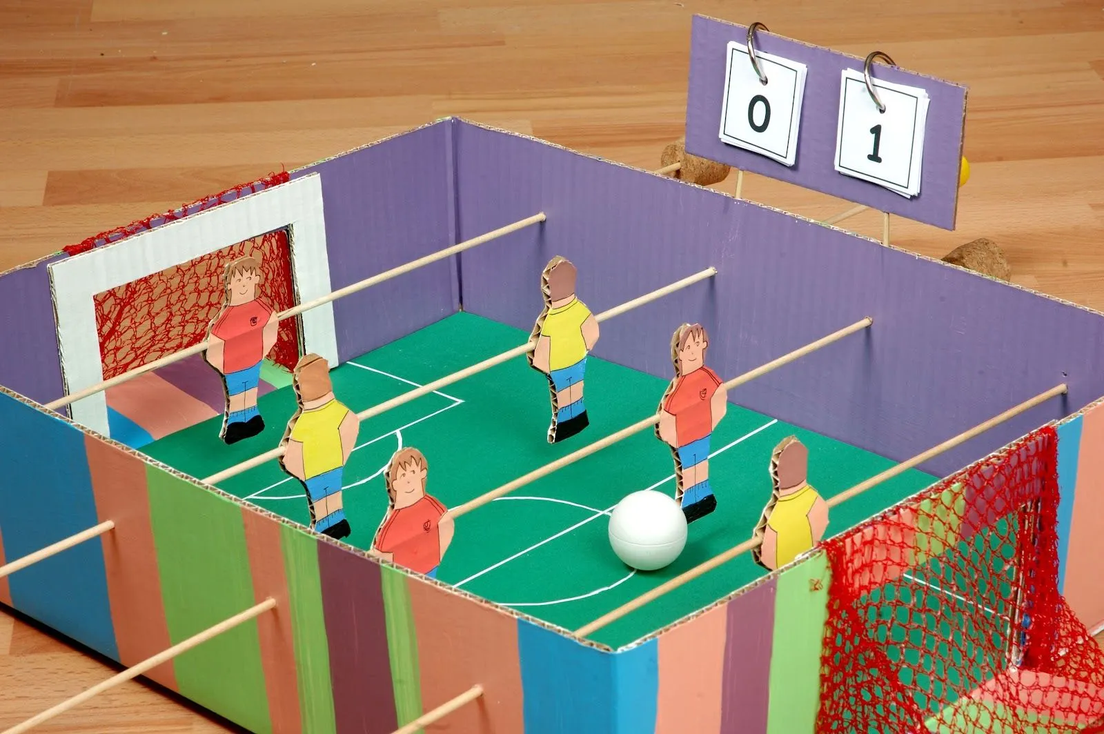 Juguetes con materiales reciclados