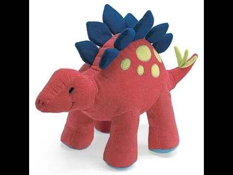 Juguetes peluches de dinosaurios para los niños - YouTube