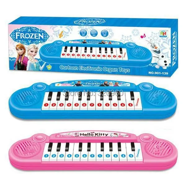 Juguetes princesa congelados órgano electrónico de teclado de ...