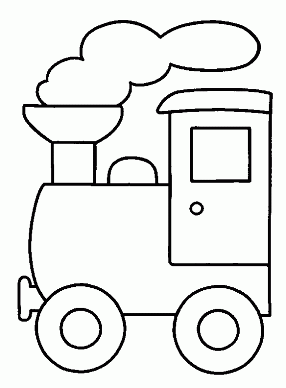 Dibujo de Trenes de juguete para colorear. Dibujos infantiles de ... Dibujo de Trenes de juguete para colorear. Dibujos infantiles de ...