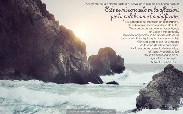 Jul 14 | Salmo 119:49-56 | Fondos de Pantalla | Aviva Nuestros ... Jul 14 | Salmo 119:49-56 | Fondos de Pantalla | Aviva Nuestros ...