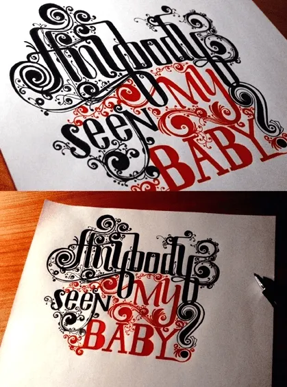 Juliana Brunoise: Caligrafía