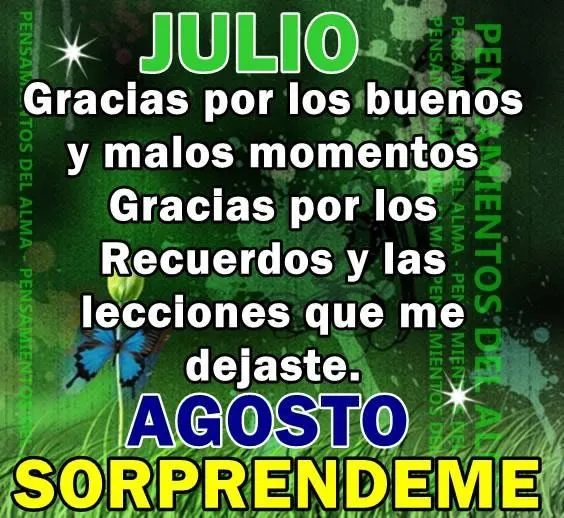 JULIO SORPRENDEME | MES DE JULIO | Pinterest JULIO SORPRENDEME | MES DE JULIO | Pinterest
