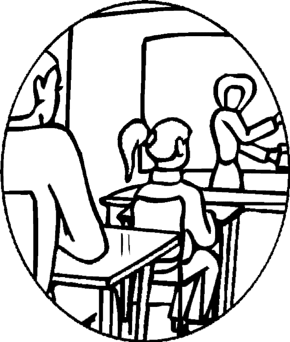 Dia del Maestro para colorear ~ Dibujos para Colorear Infantil