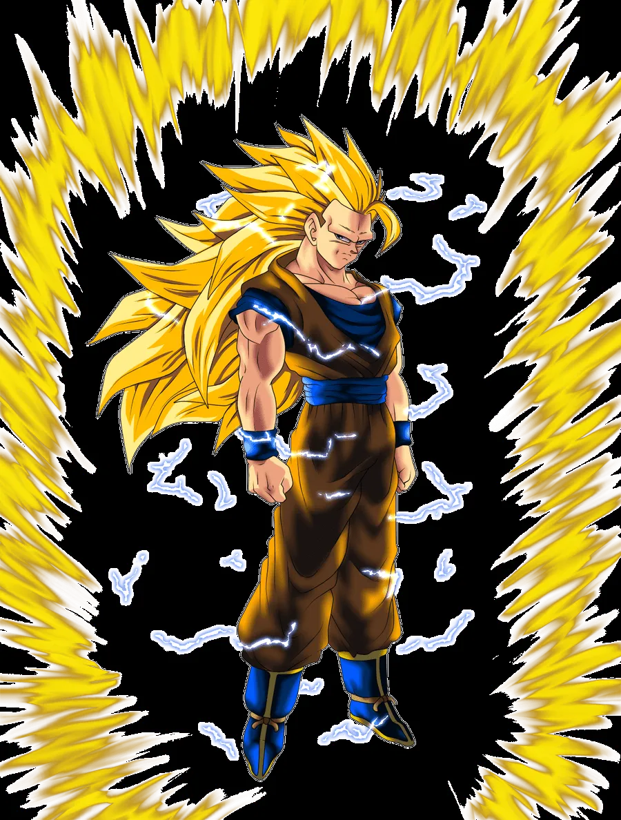 just Super Saiyan 3 Goku by ShinTheDragonFighter on DeviantArt