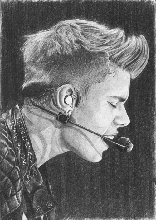 justin bieber drawing | Tumblr