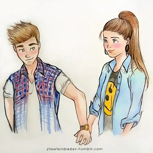 Justin Bieber y Selena Gomez | dibujos y caricaturas ... Justin Bieber y Selena Gomez | dibujos y caricaturas ...