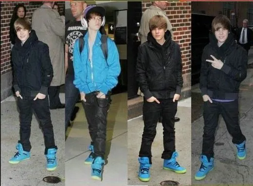 Justin Bieber Supra TK Society Shoes-Blue Lime Green $56.98 ...